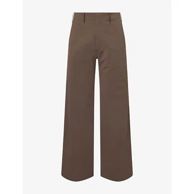 Veilance Mens  Corbel Relaxed Soft-shell Trousers In Brown