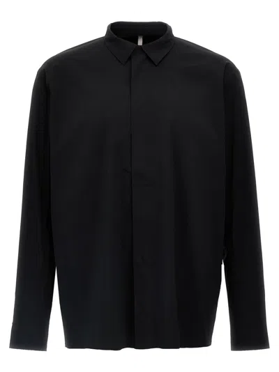 Veilance Metry Ls' Shirt In Black