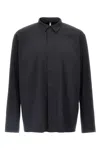 Veilance Long Sleeve Shirt Hidden Button Placket In Gray