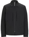 Veilance Mionn Insulated Overshirt M Clothing In Black