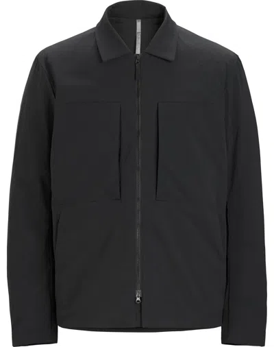 Veilance Mionn Insulated Overshirt M Clothing In Black