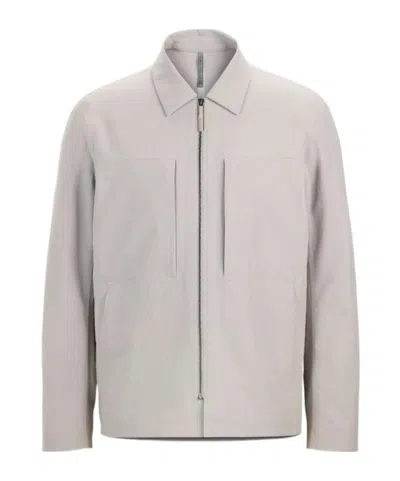Veilance Mionn Softshell Overshirt Men's In Gray