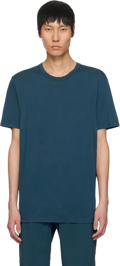 Veilance Navy Frame T-shirt In Nightscape