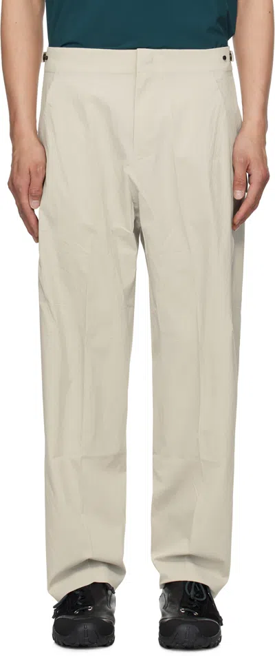 Veilance Off-white Spere Lt Cargo Pants In Dark Cocoon