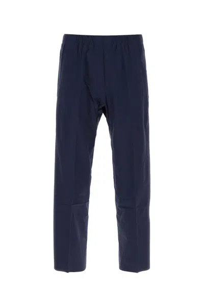 Veilance Navy Blue Stretch Nylon Pant