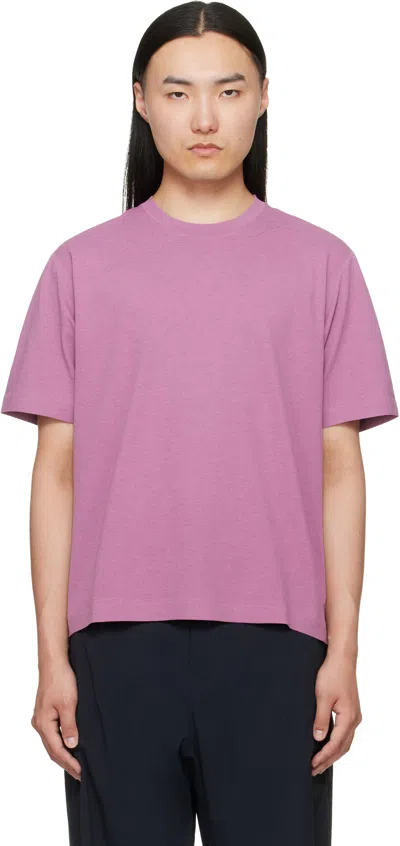 Veilance Pink Metron S/s T-shirt