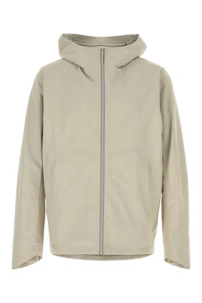 Veilance Sand Nylon Arris Jacket In Neutral