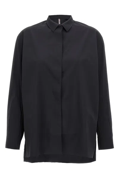 Veilance Shirt - Concealed Placket In Black