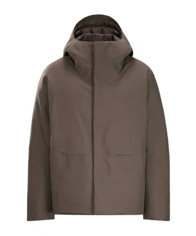 Veilance Sorin Down Jacket Men's In Brown