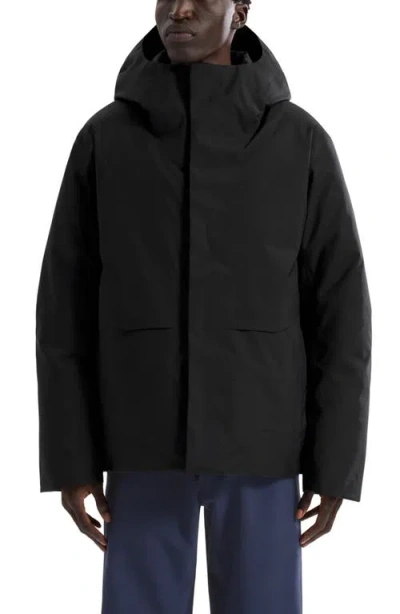 Veilance Sorin Waterproof 850 Fill Power Down Jacket In Black