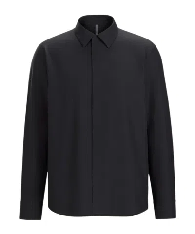 Veilance Stema Shirt Ls Men's In Blue
