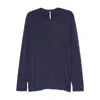 Veilance Long Sleeve T-shirt In Blue