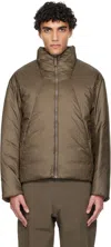 Veilance Taupe Conduit Down Jacket