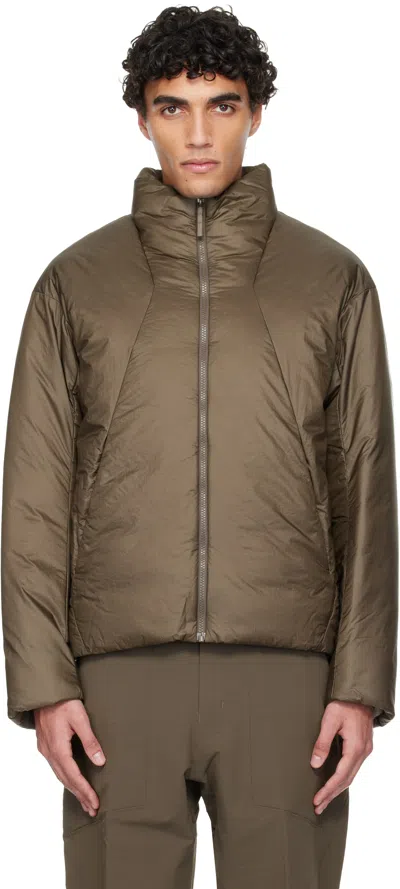 Veilance Taupe Conduit Down Jacket