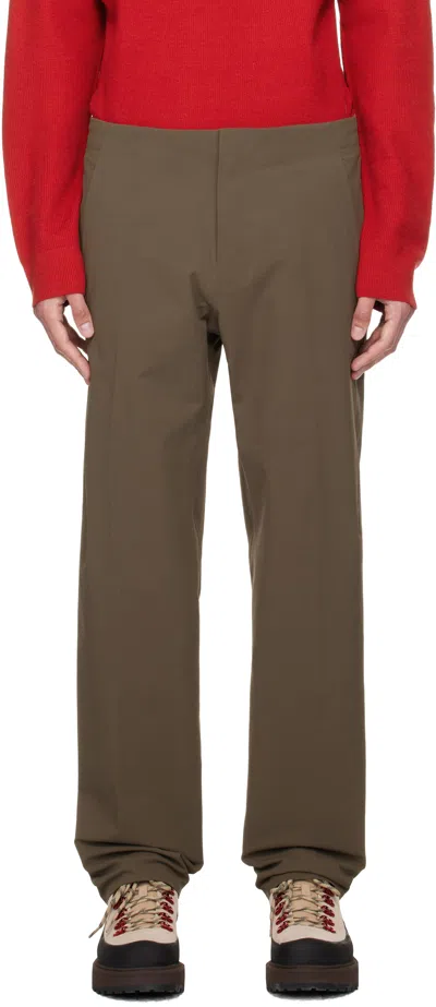 Veilance Taupe Spere Trousers In Nude