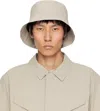 Veilance Taupe Waterproof Bucket Hat In Rune