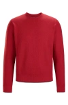 Veilance Wool Blend Sweater In Red