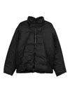 Veilance Zip-up Puffer Jacket In Black