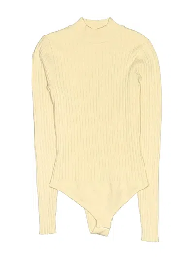 Pre-owned Veiled New York Bodysuit In Yellow