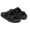 Veja Arpoador Double-strap Suede Sandals In Black