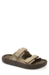 Veja Arpoador Slide Sandal In Neutral