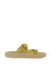 Veja Arpoador Strap Sandals In Yellow