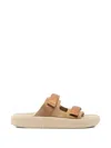 Veja Arpoador Suede Sandals In Neutral