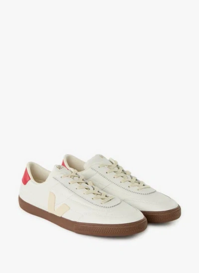 Veja Baskets Panenka En Cuir In Blanc