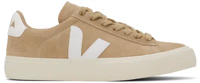 Veja Campo Suede Sneaker In Beige