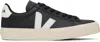 Veja Chromefree Field Leather Sneakers Shoes In Black_white