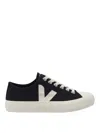 Veja Wata Ii Low Canvas In Black