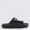 Veja Etna Bold Velcro Strap Slides In Black