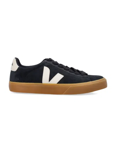 VEJA BLACK LOGO SNEAKERS