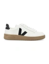 Veja V-12 Man Sneakers Off White Size 9 Leather In White