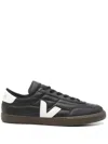 Veja Panenka Black Sneaker With Logo On The Side And Contrasting Heel In Leather Unisex In Black