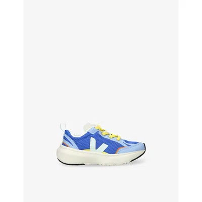 Veja Kids' Small Canary Li Alvm Paros_ice_olymp Sneakers In Blue