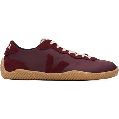 Veja Burgundy Baserange Edition Jitsu Nolyn Sneakers In Red
