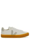 Veja Campo Leather Sneaker In White Natural In Multi