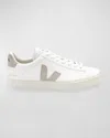 Veja Campo Bicolor Leather Low-top Sneakers In White