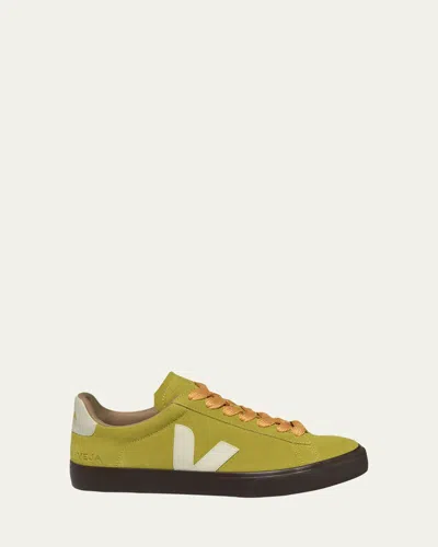 VEJA CAMPO BICOLOR LOW-TOP SNEAKERS