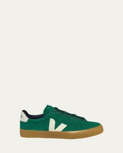 VEJA CAMPO BICOLOR LOW-TOP SNEAKERS