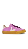 Veja Campo Bold Sneakers Mulberry Pierre In Pink