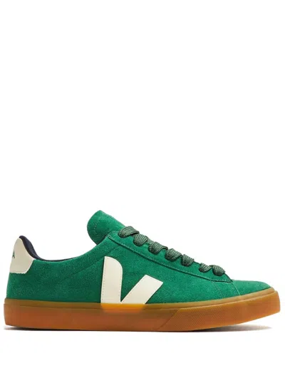 Veja Campo Suede Sneaker In Blue