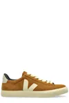 Veja ‘campo' Low Top Suede Sneakers In Marrone
