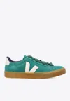 Veja Campo Bold Suede Golf Pierre Sneakers In Green