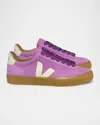 Veja Campo Bold Sneakers Mulberry Pierre In Mulberry Pierre