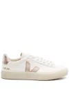 Veja Campo Sneakers In White Leather In Animal Print