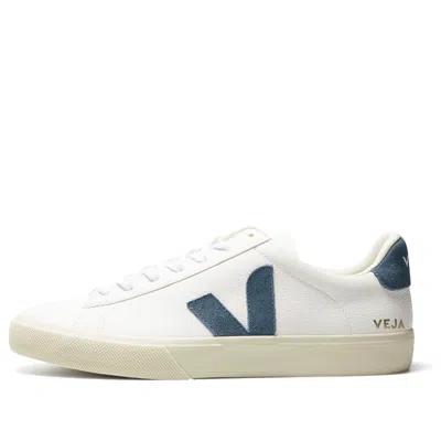 Veja Campo Chromefree Lace-up Sneakers 'white Blue'