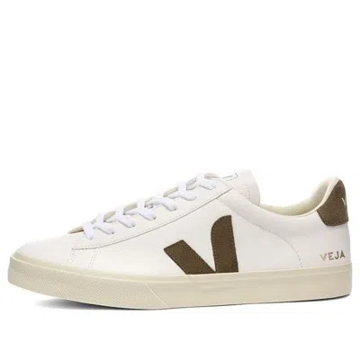 Veja Campo Chromefree Lace-up Sneakers 'white Khaki'