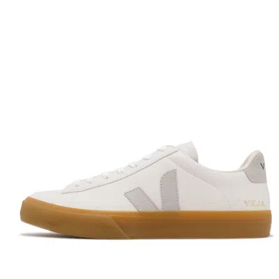 Veja Campo Chromefree Lace-up Sneakers  'white Natural Brown'